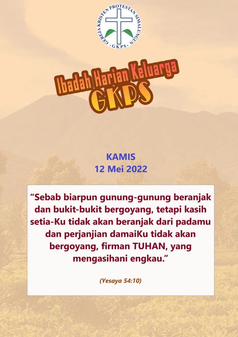 Kamis, 12 Mei 2022