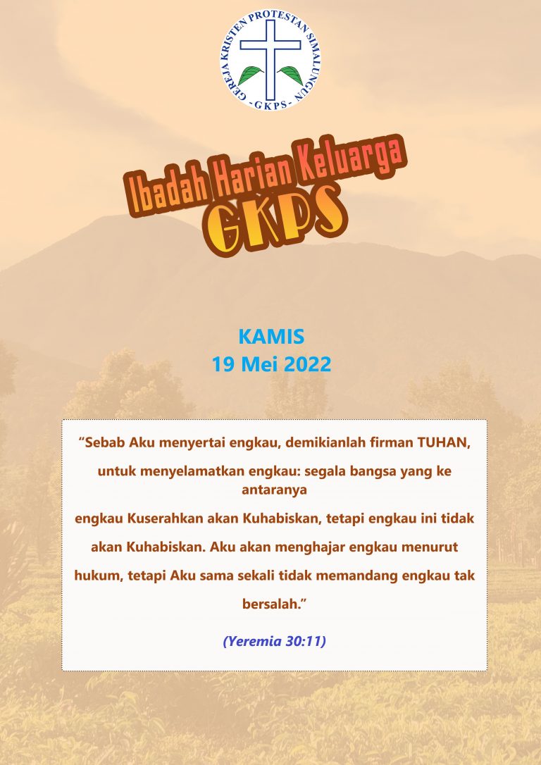 Kamis, 19 Mei 2022