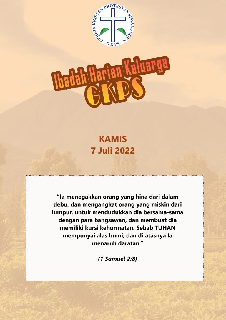 Kamis, 7 Juli 2022
