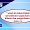 Ibadah Harian Keluarga GKPS: Jumat, 25 Oktober 2024
