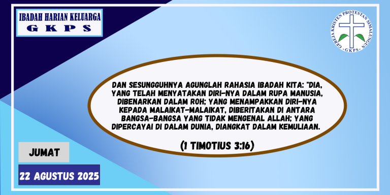 IBADAH HARIAN KELUARGA