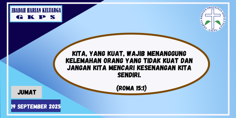 IBADAH HARIAN KELUARGA