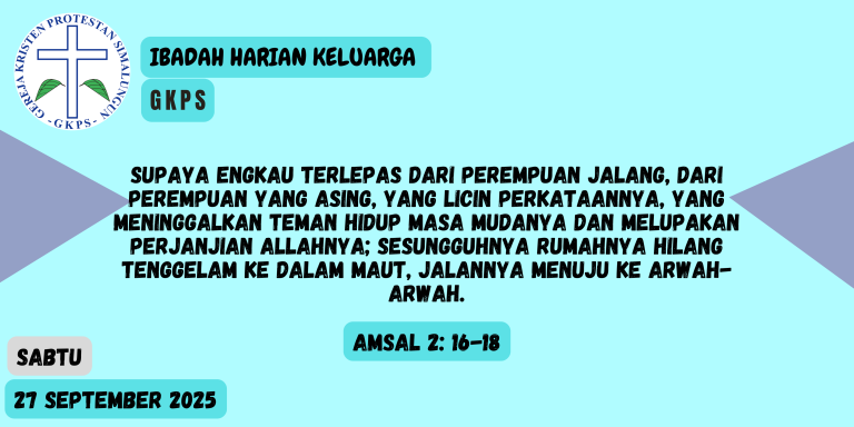 IBADAH HARIAN KELUARGA