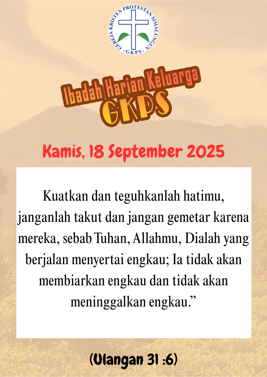 Kamis, 7 Agustus 2025