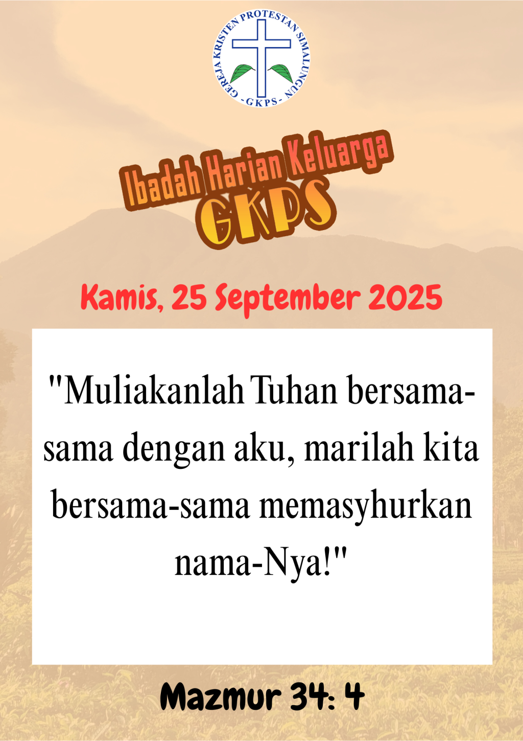 Kamis, 7 Agustus 2025