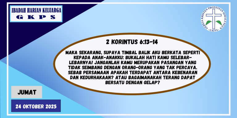 IBADAH HARIAN KELUARGA
