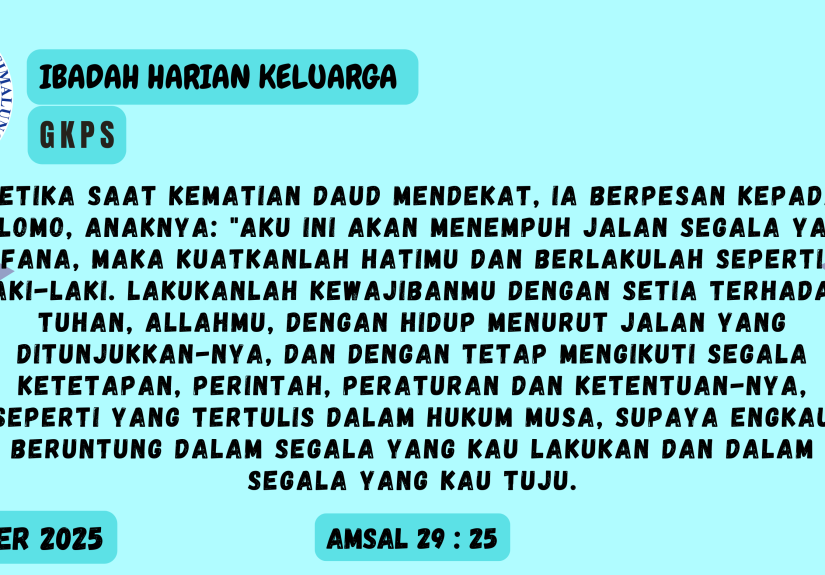 IBADAH HARIAN KELUARGA