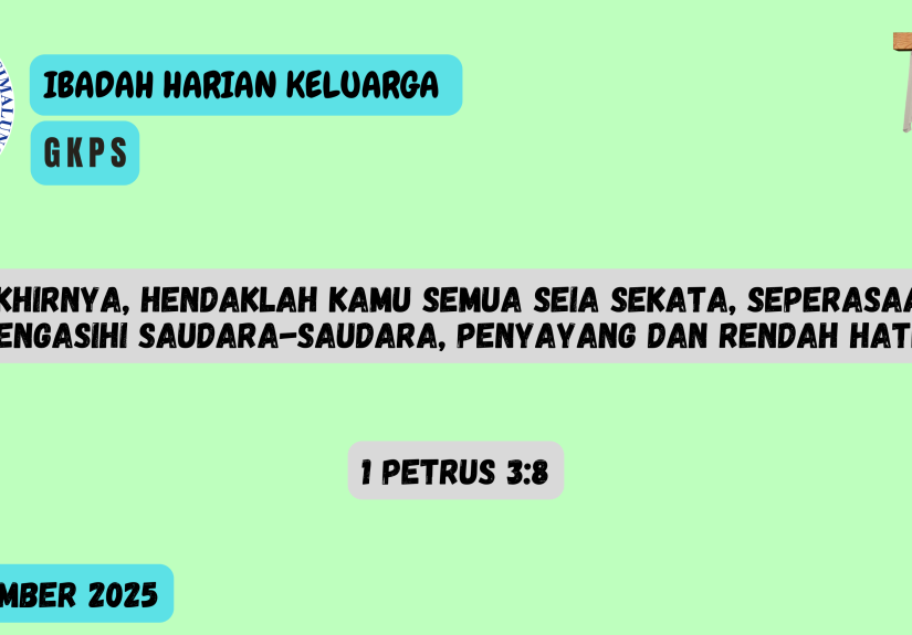 IBADAH HARIAN KELUARGA