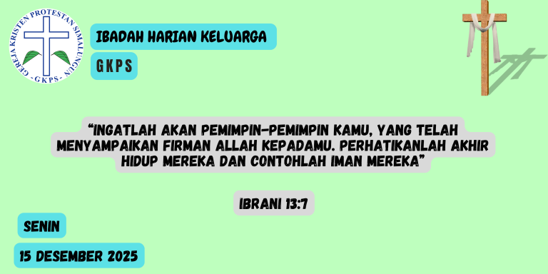 IBADAH HARIAN KELUARGA